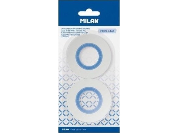 Transparentes Band 19Mm X 33M 2 Stück Milan