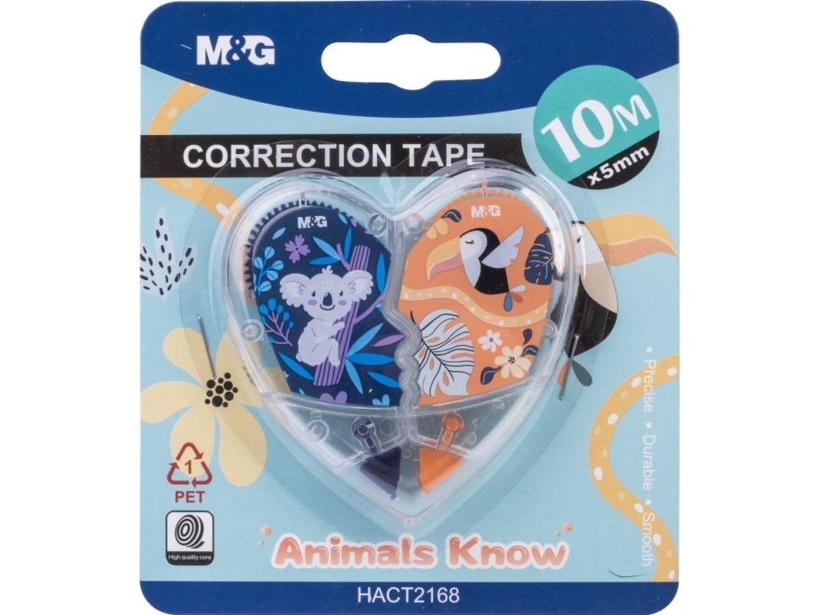 Mg Korektor W Taśmie Animal Planet 2Szt X 5M X 5Mm