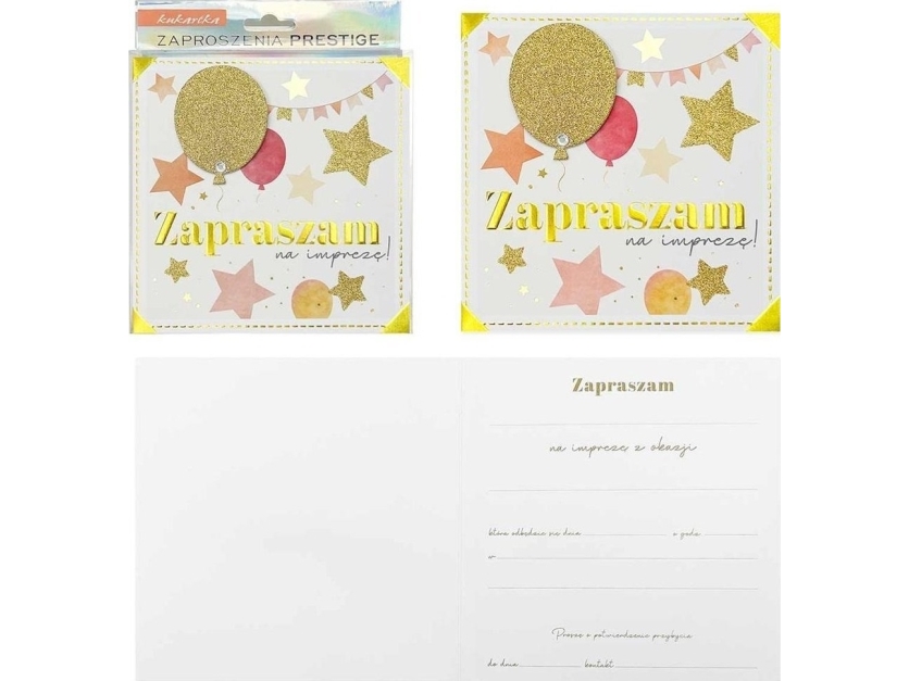 5Pc Einladung