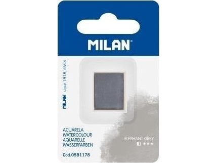 Farba akwarelowa w kostce szary MILAN