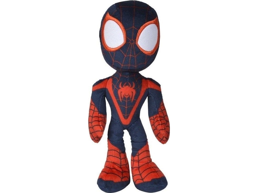 Mattel Marvel talismanas Spiderman Miles Morales pliu��inis žaislas 25 cm su švytinčiomis tamsoje akimis