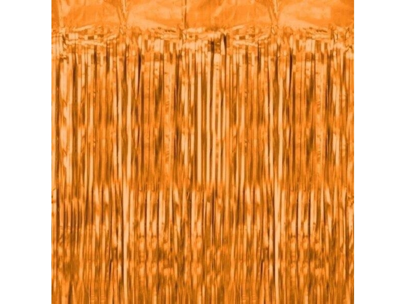 Dekorgardin 100x200 cm orange | Bostäder - Hemtextil - Gardiner & Gardinstänger | GameStuff
