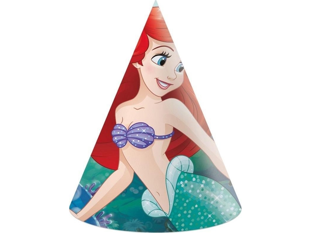 Ariel Partyhüte, 6 Stück