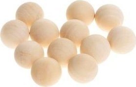Trækugler uden hul natur 20mm 12stk