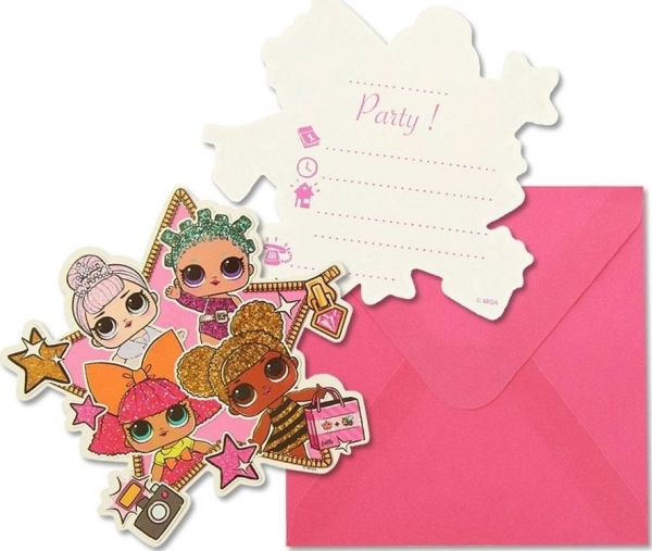 Lol Surprice Glitterati Invitationer