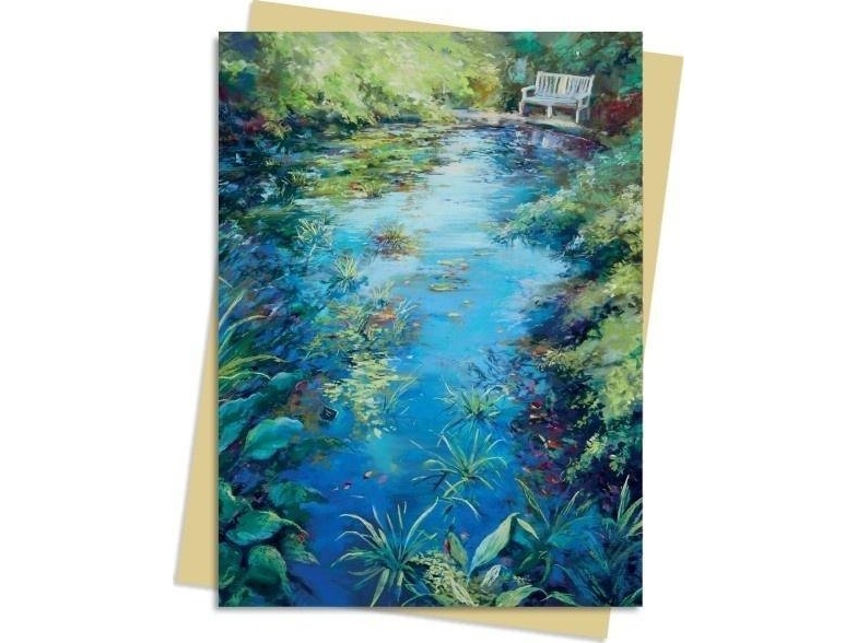 Pan Dragon lykønskningskort B6 Smuk refleksion Nel Whatmore