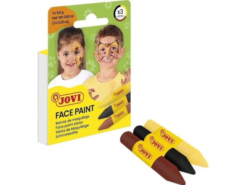 Make-Up Ansigtskridter 3 Stk Animal Jovi