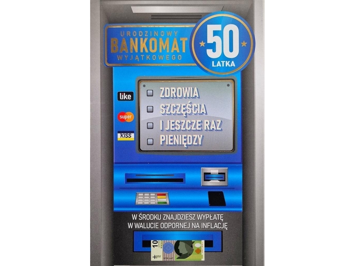 Fødselsdagskort 50 mand