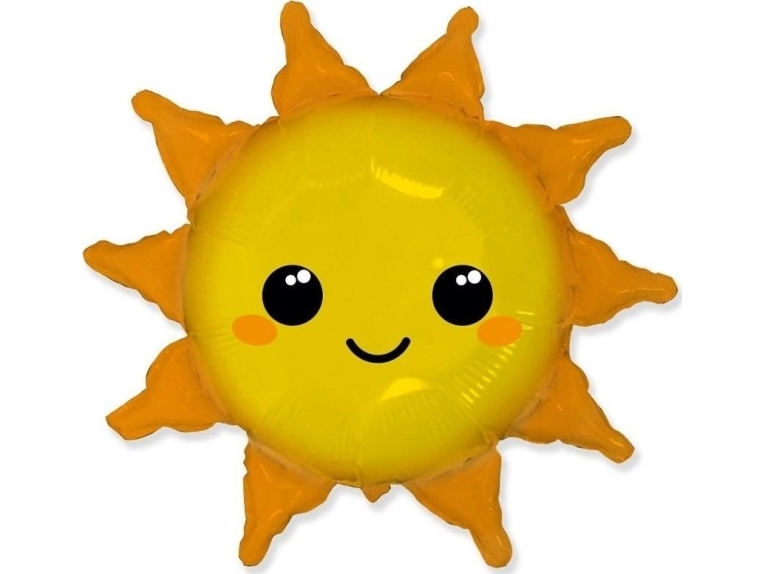 70X84cm Sunshine Folienballon