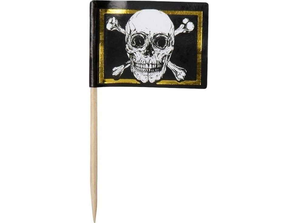 Pirat Kageflag, 24 Stk.