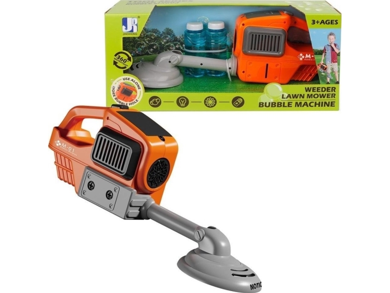 Soap Bubble Weed Mower