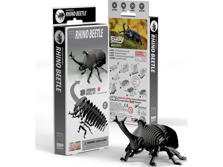 Eugy Der Herkuleskäfer - 3D Eco Puzzle