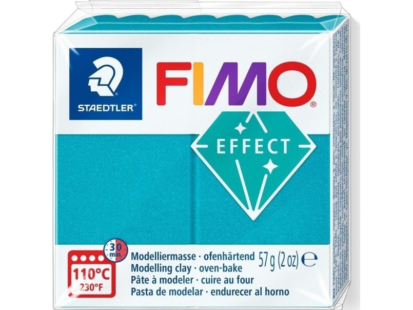 Staedtler Mod.Masse Fimo Effect Türkis Metallic (8010-36)