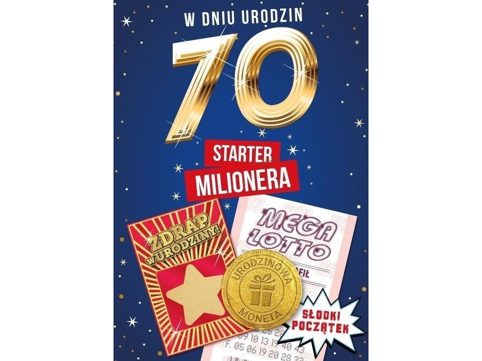 Syntymäpäiväkortti 70