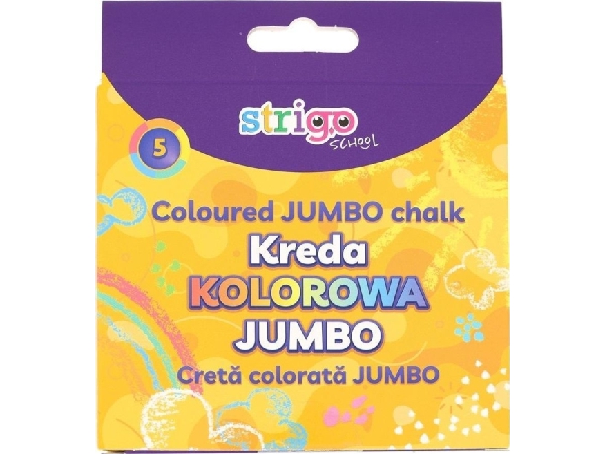 Jumbo brolægningskridt 5 farver STRIGO