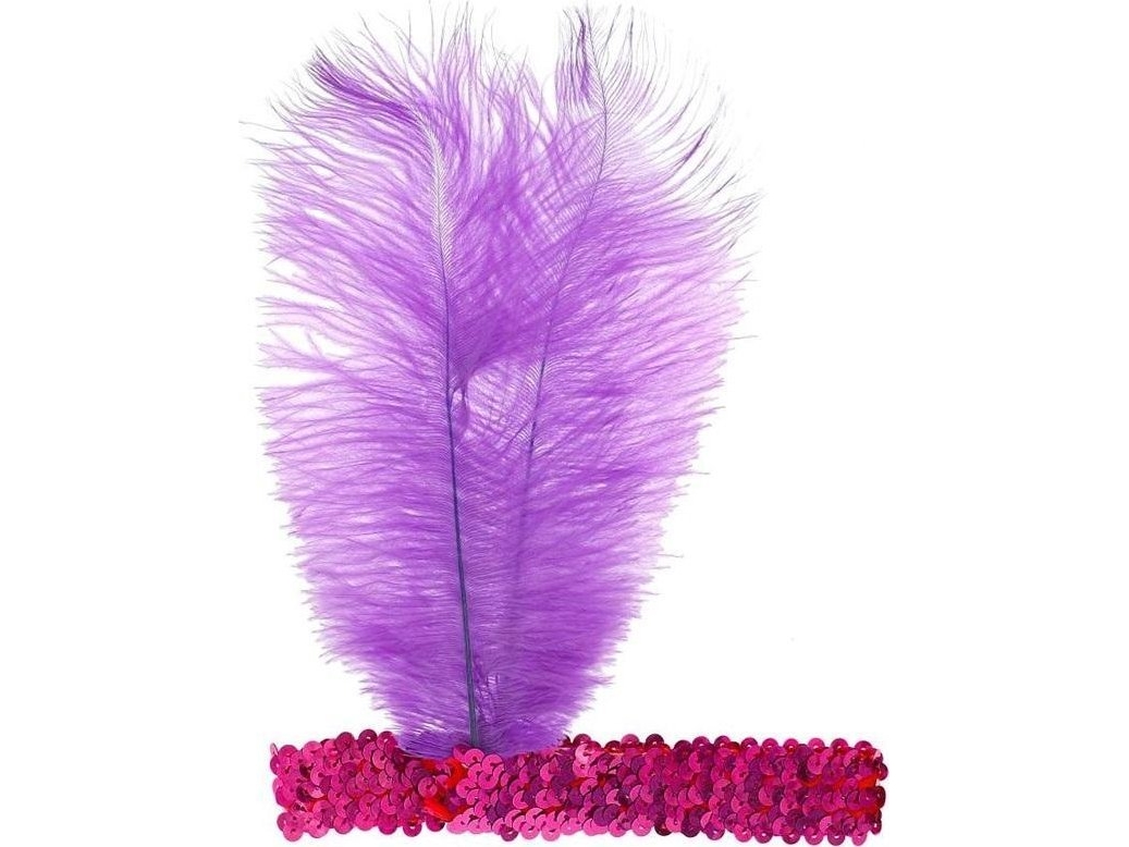 Retro Magenta Stift Stirnband