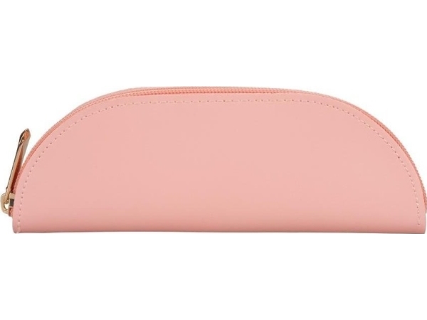 Moon lynlåspung/sminketaske til blyant mørk pink