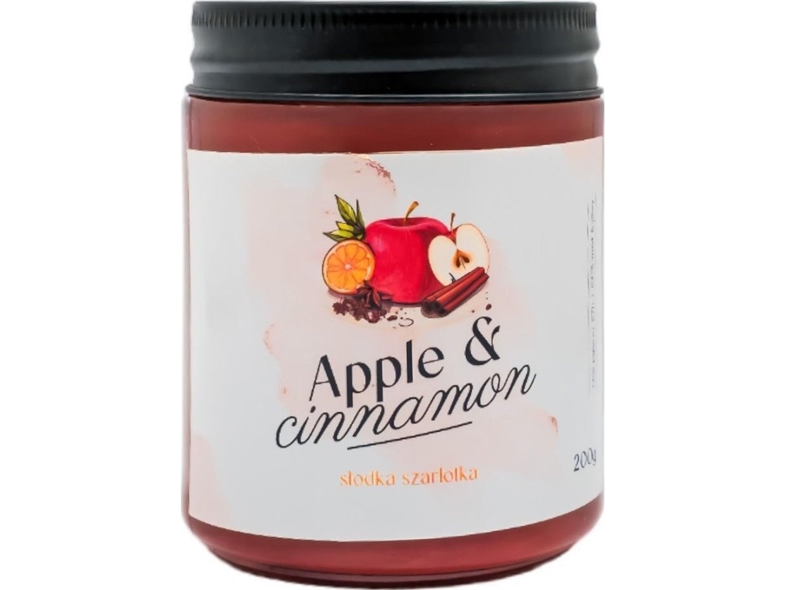 Sojakerze Apfel