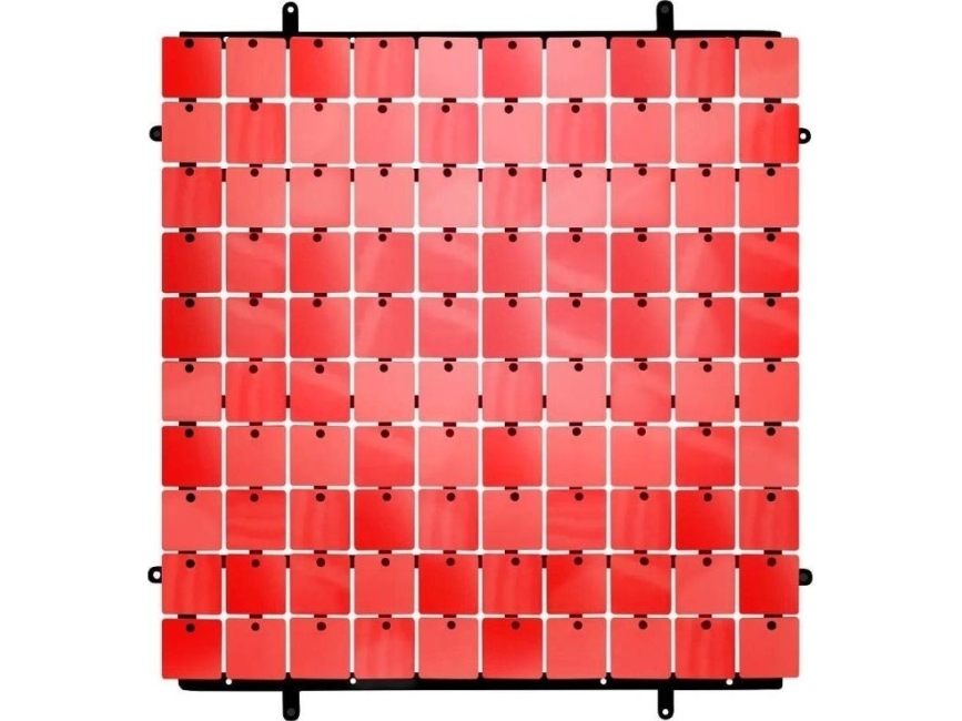 GoDan dekorpanel rød 30x30 cm/100 kvadrater