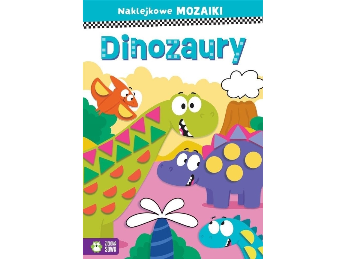 Klistermærkemosaikker - Dinosaurer