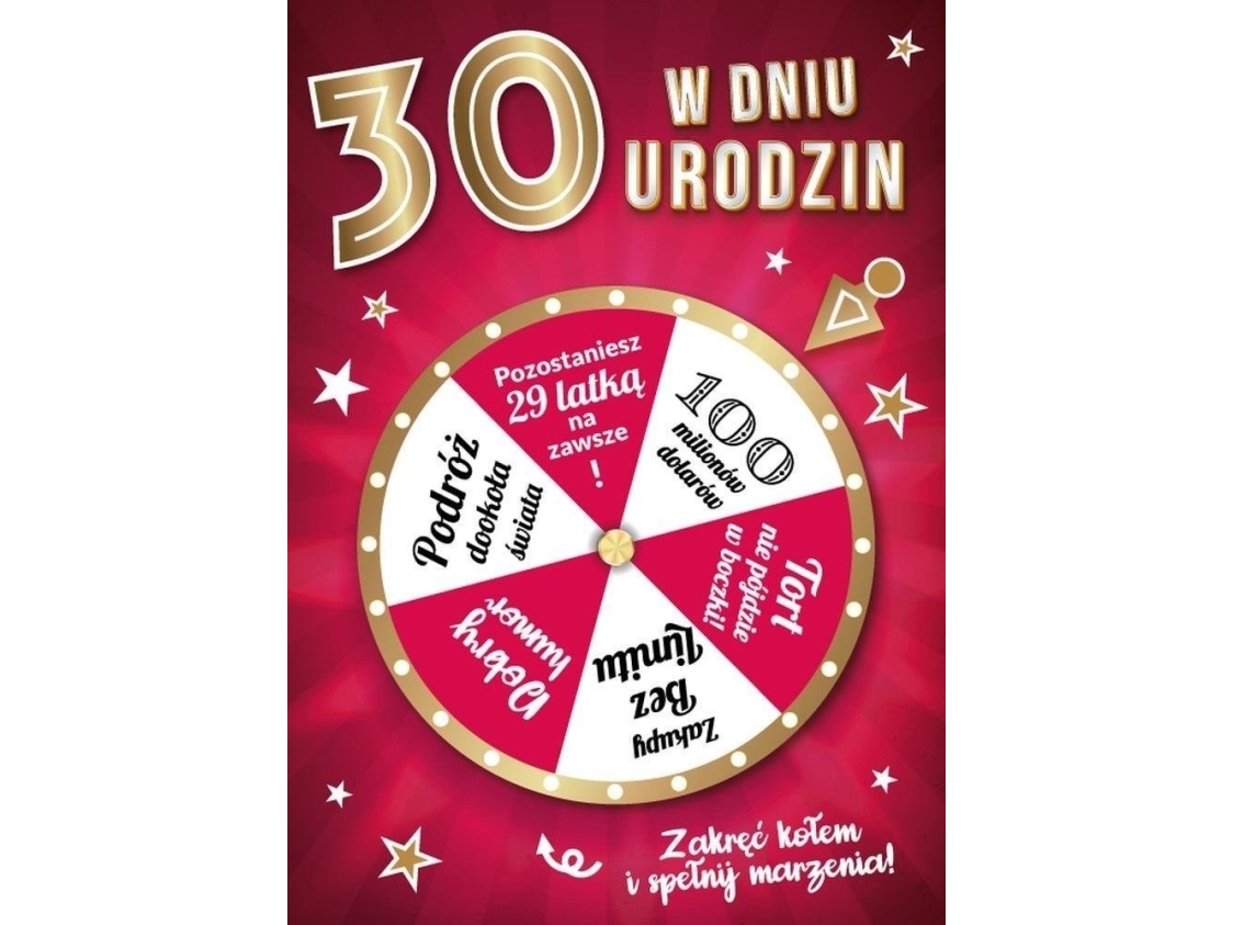 Geburtstagskarte 30