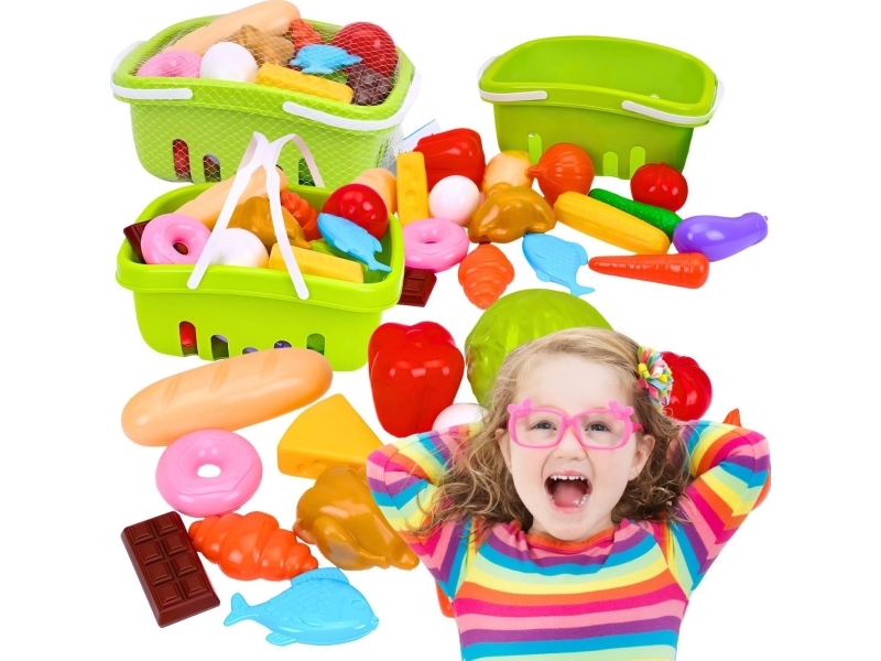 Butik Korg med em Matkorg Kul i butiken | Leksaker - Rollek - Leksakskök och mat | GameStuff