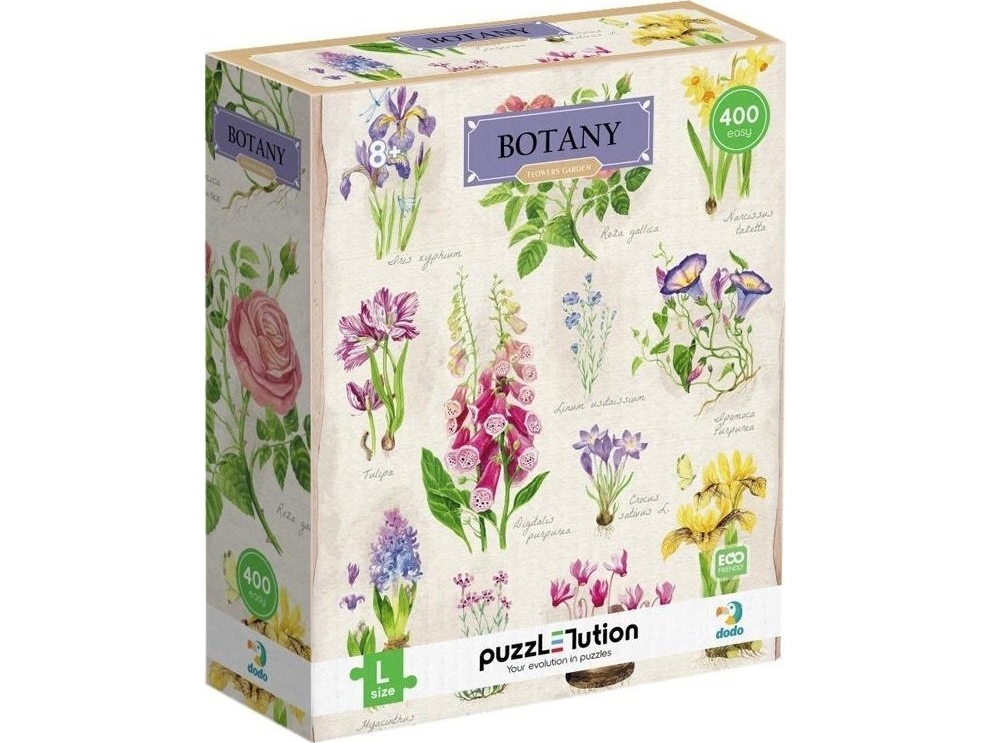 Puzzle Easy-L Botanik - Blumengarten