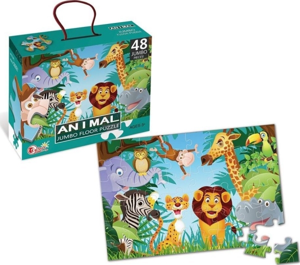 Puzzle 48 Jumbo Dschungel