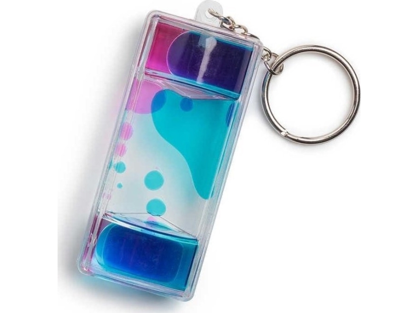 Nyckelring - timglas med färgad vätska MIX | Sport & Träning - Tillbehör - Nyckelringar | GameStuff