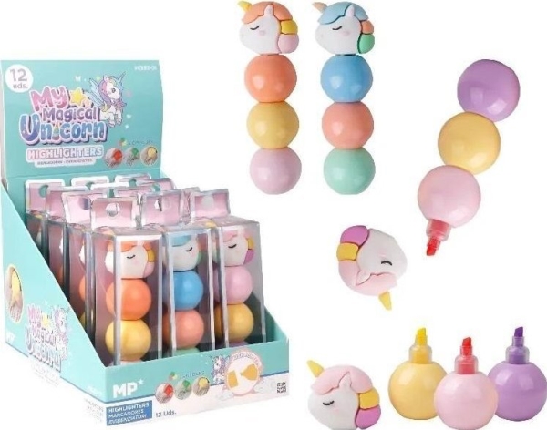 Roll-On 3 Farben Einhorn Mix