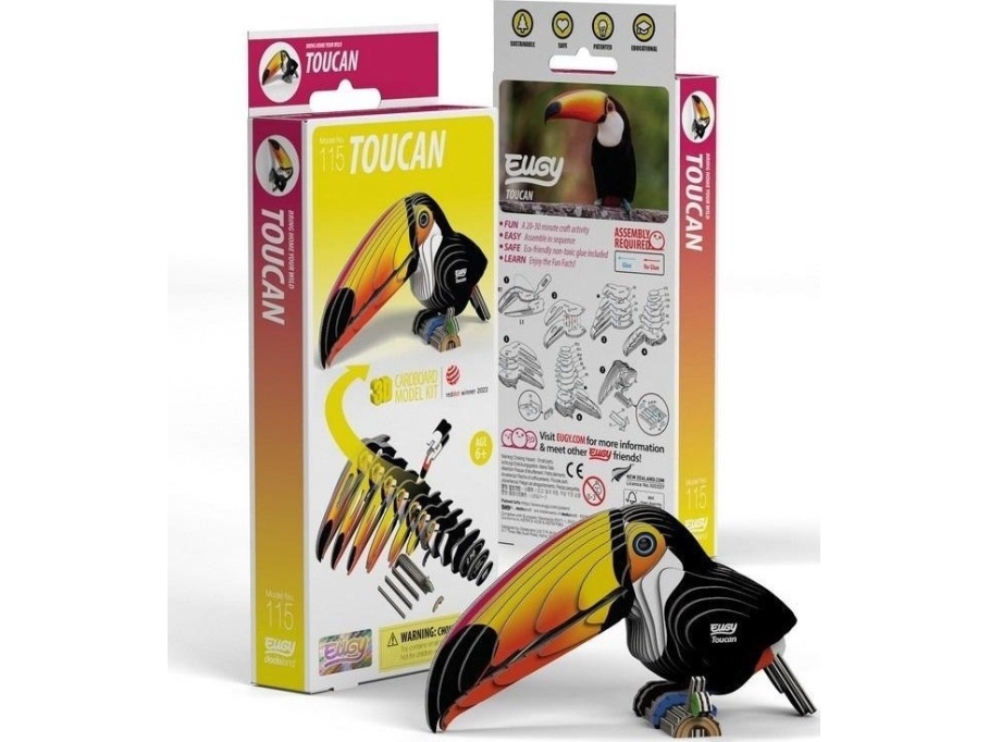 Herkulesbillen Eugy - 3D-økopuslespil