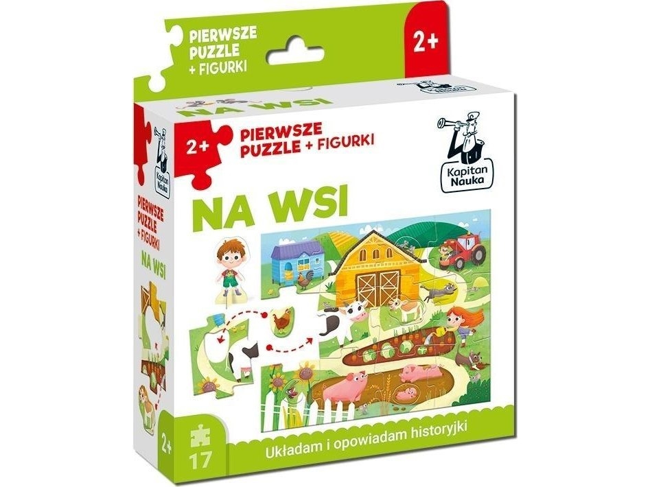 Auf Dem Lande: Erste Puzzles + Figuren Captain Science