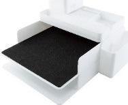 Multifunktionel skrivebordsorganisation hvid