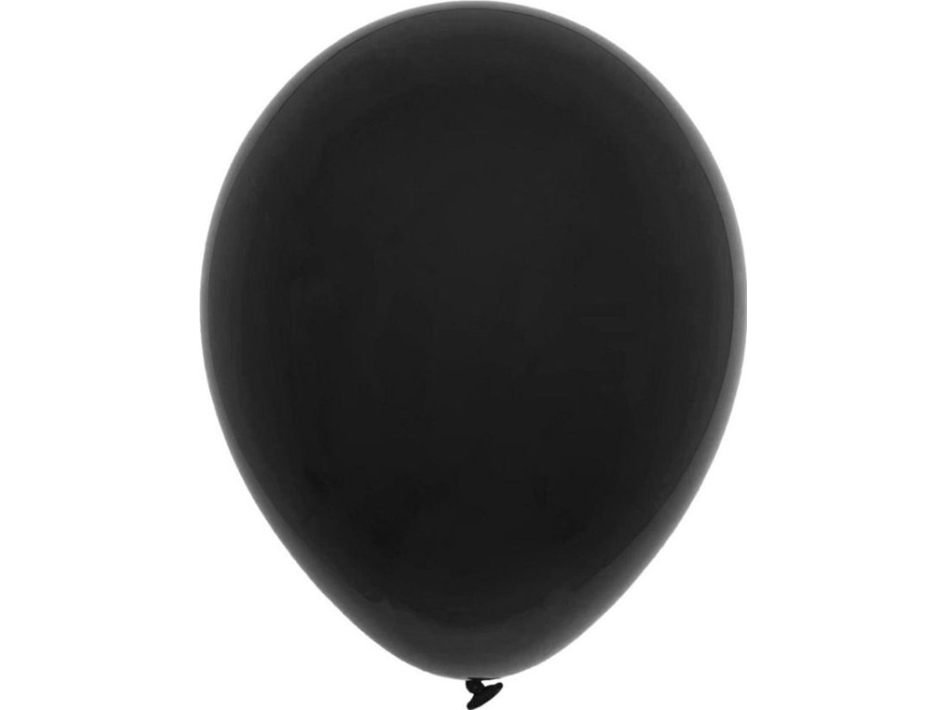 Balony Decomex Pastel Black 25Szt