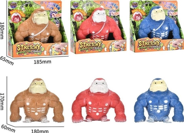 Rubber Orangutan Mix