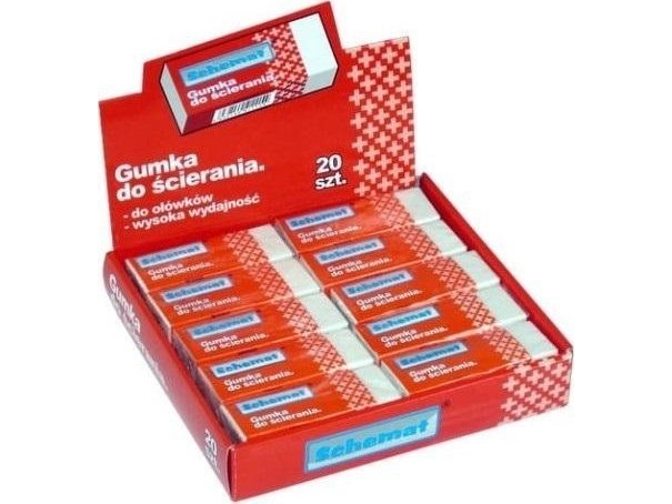 Gumm viskelæder (20 stk)