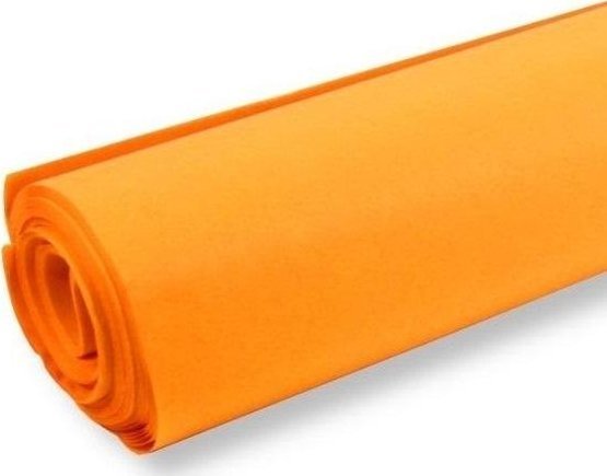 Seidenpapier Orange Einfarbig 50X70 Cm, 30 Blatt