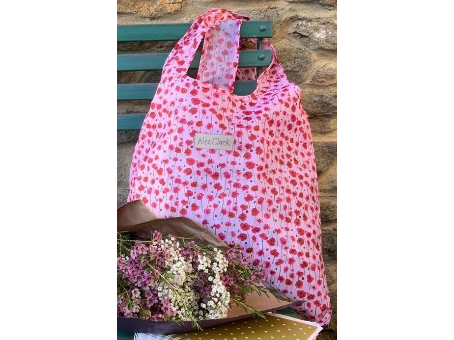 Shopping Bag Re05 Poppies Shopping Shed