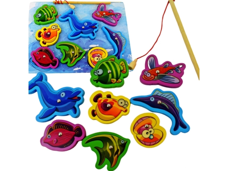 träfiskespel med magneter AG-211 | N - A | GameStuff