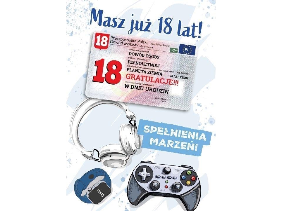 Geburtstagskarte 18