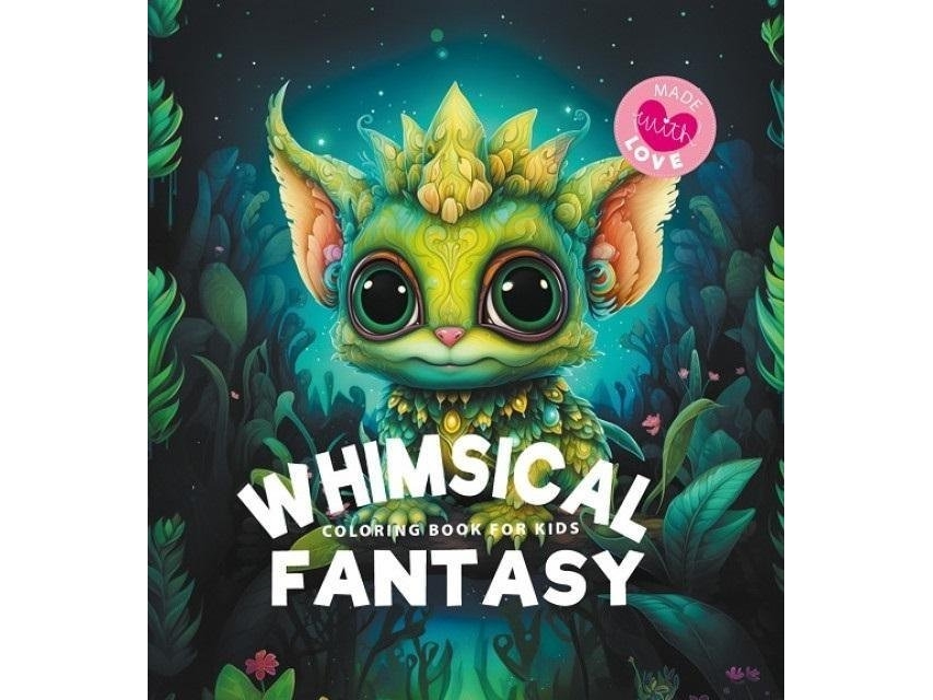 Färgbok 160x160 nyckfull fantasy Varelser | N - A | GameStuff