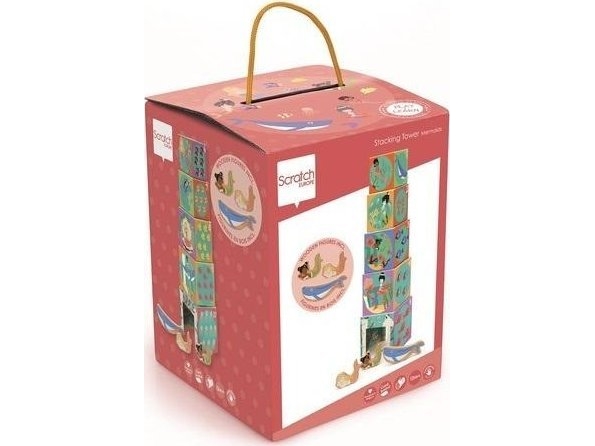 Bildungspyramide Mit Figuren Ozean