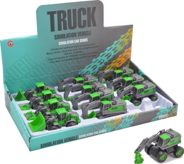 Trifox bygg- och anläggningsfordon | Leksaker - Bilar och andra fordon - Lastbilar | GameStuff