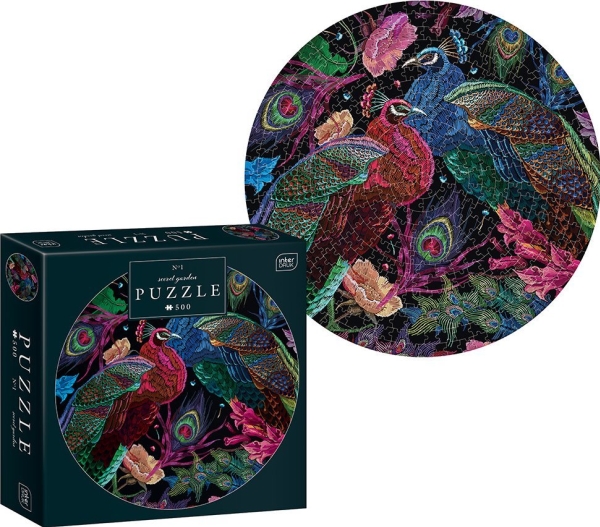 Interdruk Puzzle Okrugle Secret Garden 500 el