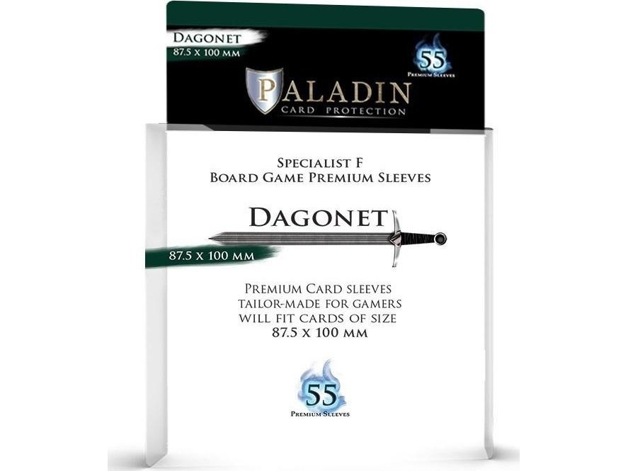 Paladin Card Sleeves Dagonet 5x100mm