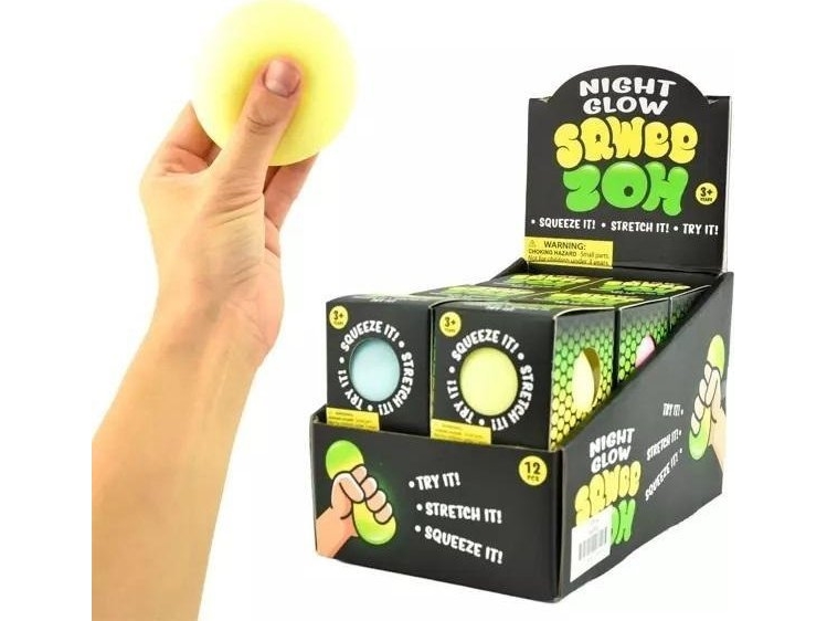 Neon Sensory Squishy Glow-In-The-Dark Mix