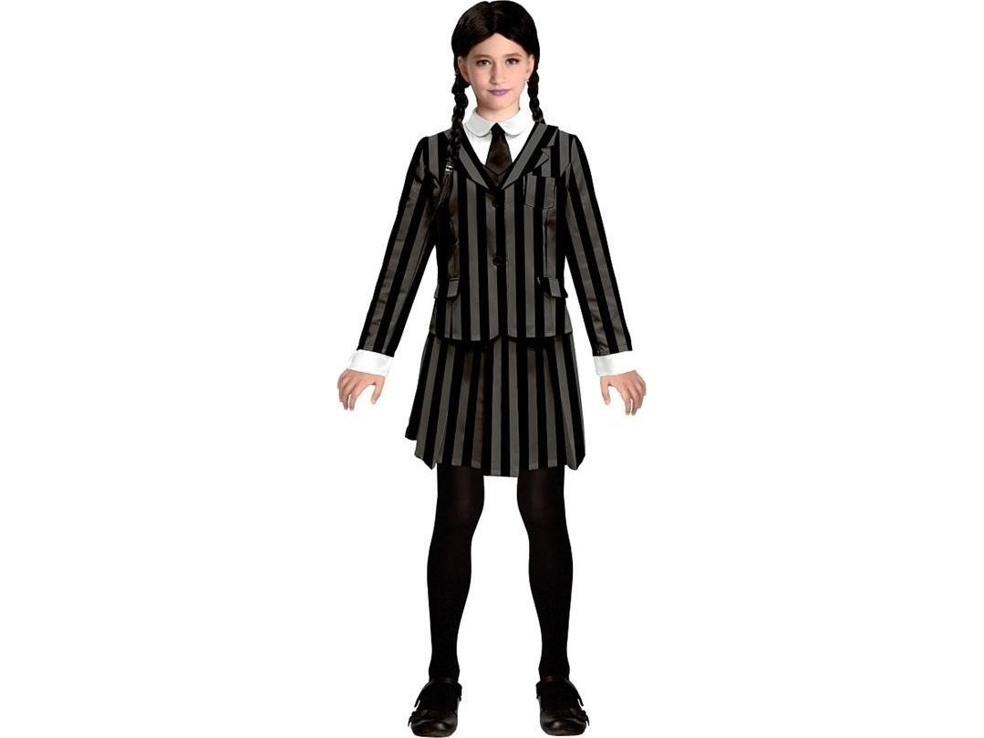 Gothic Schoolgirl Costume Size 120/130Cm
