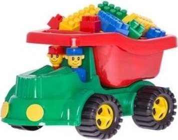 Jeep-Bil Med Blokke