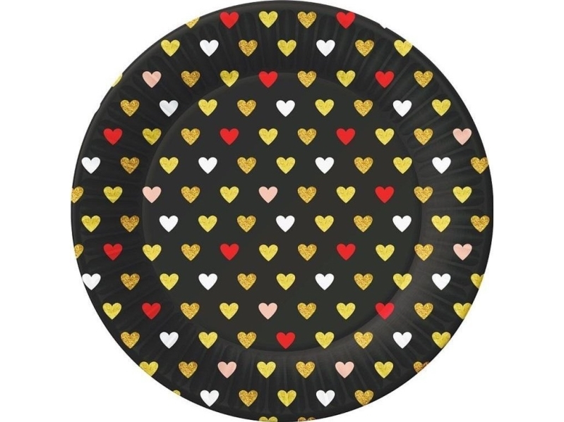 Papirtallerkener 18 cm 6 stk
