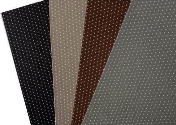 Karton Doppelseitige Punkte 300 G 24X34 Cm 4Er-Arc Mix